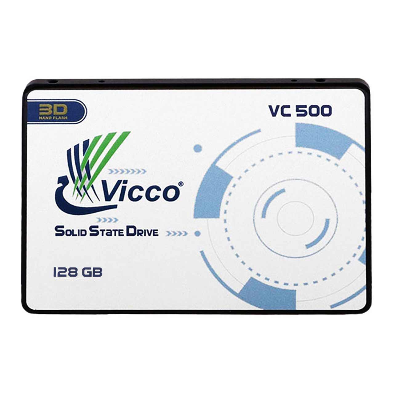 هارد Vicco man SSD مدل VC 500 ظرفیت 128GB - مشکی
